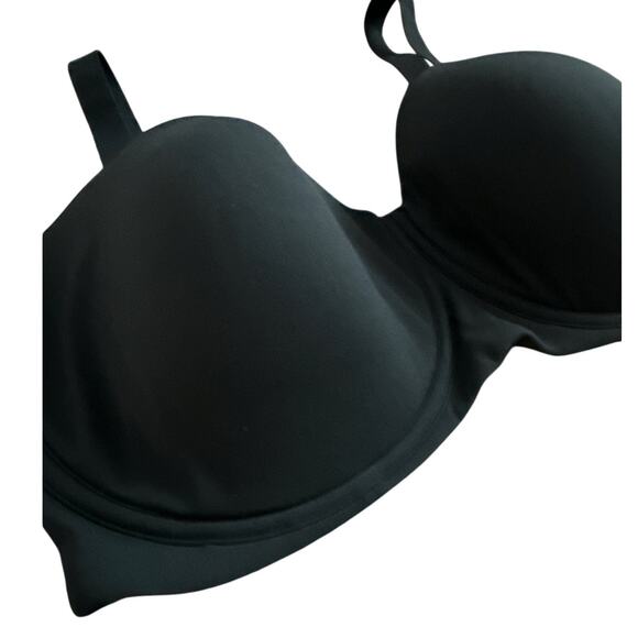 SKIMS Fits Everybody Strapless / Strap Bra in Onyx Size 38DDD - Picture 6 of 12